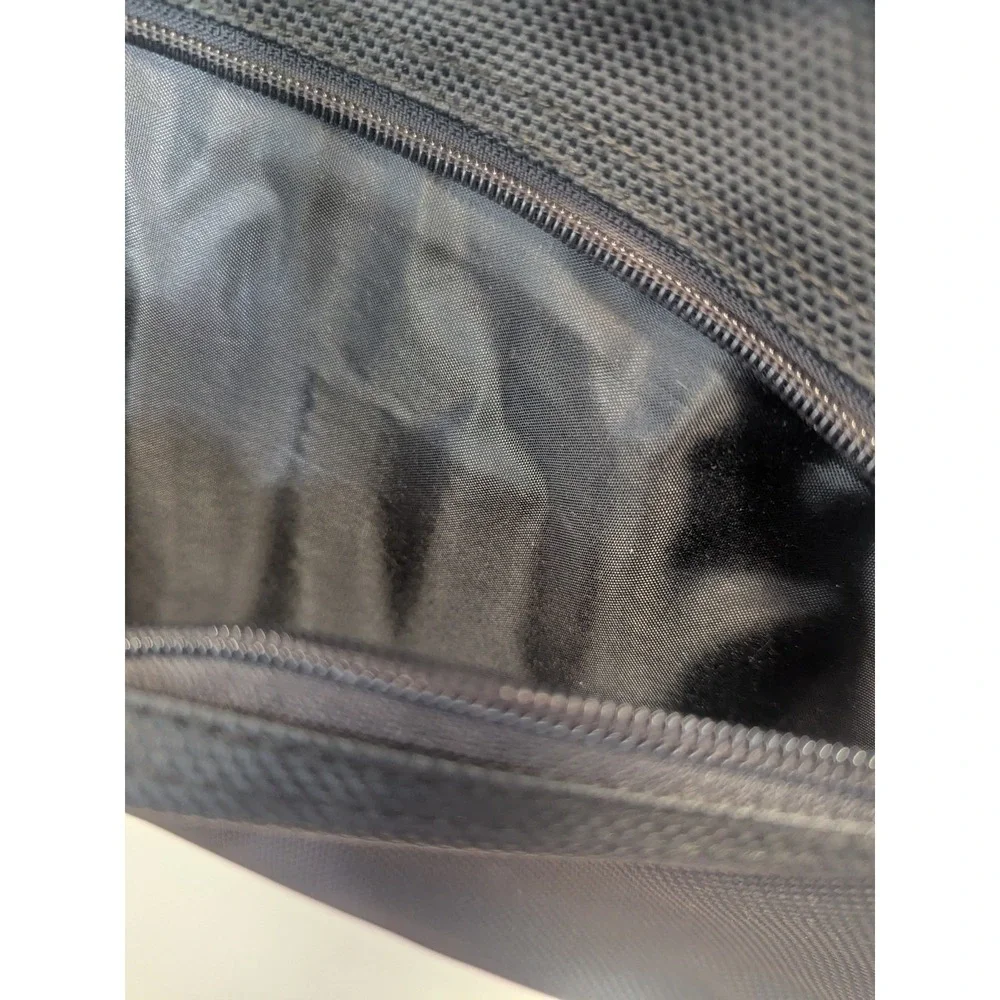 Heritage Travelware Black Laptop Backpack Business Travel Nylon Multi Pocket Bag